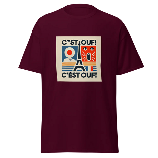 Unisex Classic Tee "C’est ouf!" France